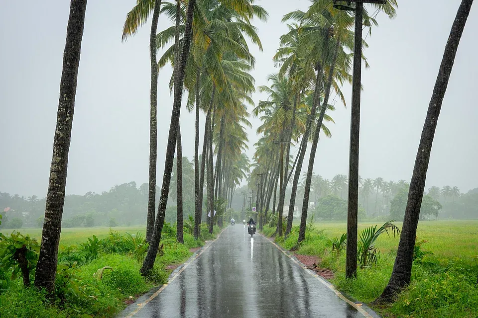 Goa in the monsoon season