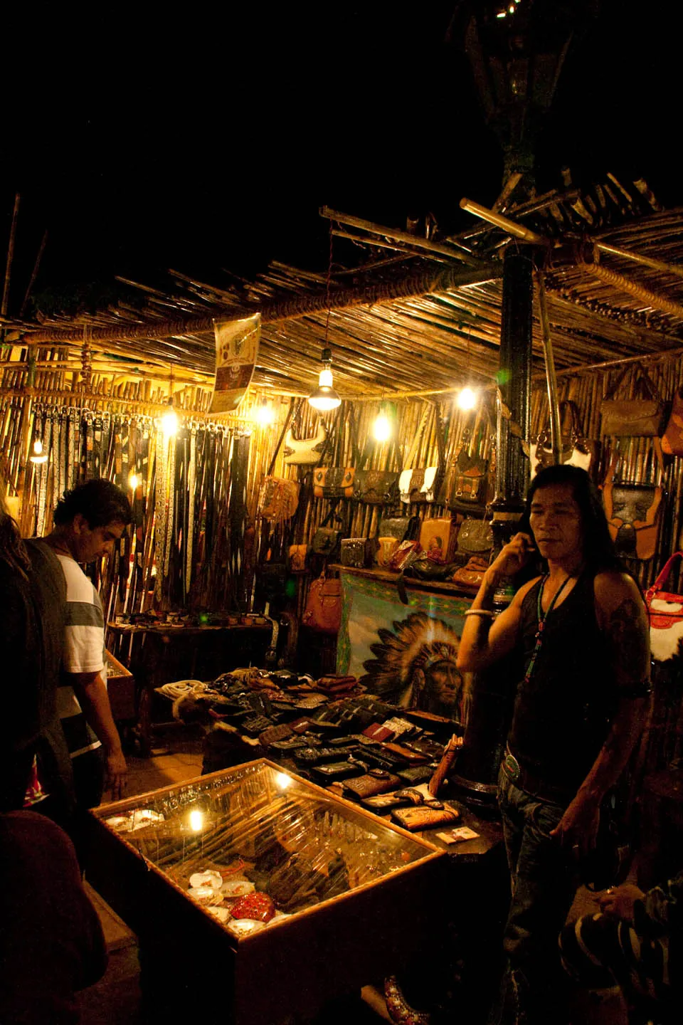 The Saturday night market at Arpora