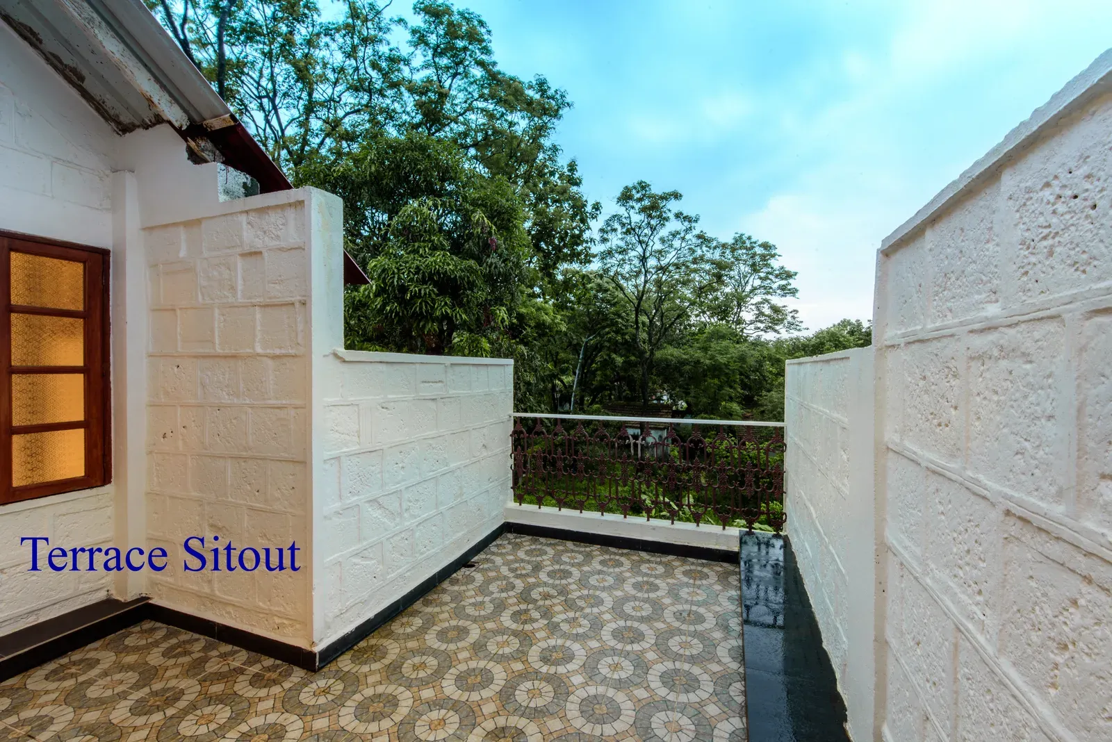 Terrace sit-out at the 3 Bedroom Pool Villa